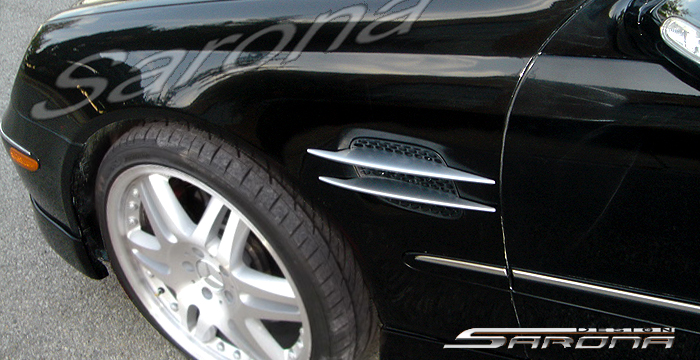 Custom Mercedes CLK  Coupe & Convertible Fenders (1998 - 2002) - $690.00 (Manufacturer Sarona, Part #MB-004-FD)